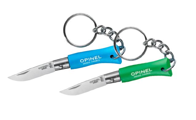 No.02 Colorama Stainless Folding Key Chain Knives